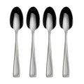 Oneida Moda Fine Flatware Cocktail Spoons, 0.35 LB,Silver - style: Cocktail Spoons, 4-Piece Set