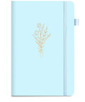 Lined Journal Notebook for Women Cute Leather Notebooks for Writing - color: Blue