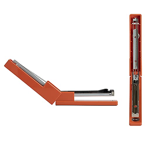 JAM PAPER Modern Desk Stapler - Orange - Sold Individually - color: Orange, size: Pack of 1