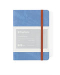 A6 Lined Hardcover Notebook, 100 GSM Paper, Light Steel Blue - color: Light Steel Blue, size: A6（2026 Edition）