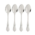 Oneida Chateau Teaspoons Silverware Set for 4, Flatware - style: Teaspoons, Set of 4