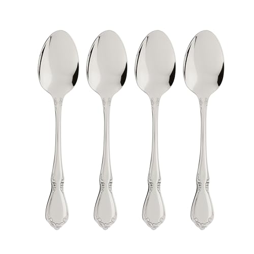 Oneida Chateau Teaspoons Silverware Set for 4, Flatware - style: Teaspoons, Set of 4