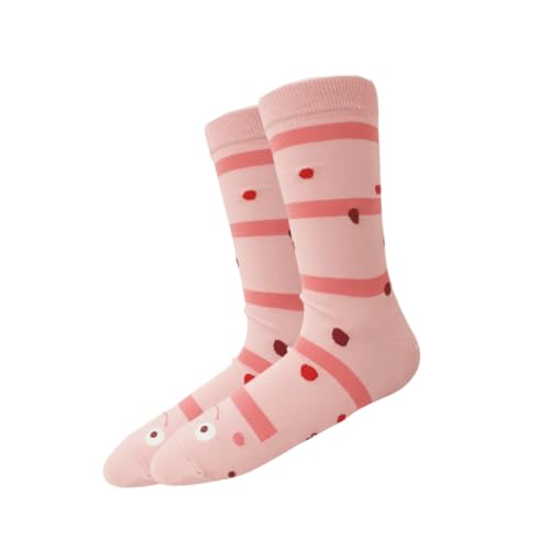 Worm Cute Fun Funny Novelty Socks Gifts for Women Men