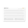Notsu Weekly Habit Tracker Notepad