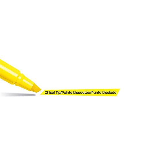 BIC Brite Liner Highlighter, Chisel Tip For Broad Highlighting and Fine Underlining, Assorted Colors, 12-Count (Pack of 18, 216 Count Total) - color: Assorted, size: 12 Count (Pack of 18)