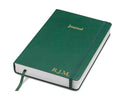 Wykeham's Executive 2026 Undated Daily Journal Planner – Customization Available (Personalized Racing Green, 8.5"×5.5") - color: Personalized Racing Green