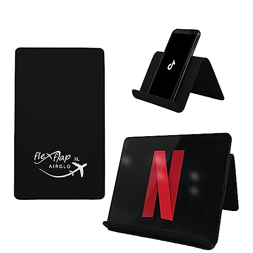 Flex Flap Cell Phone Holder & Flexible Tablet Stand for Desk, Bed, Treadmill, Home & Airplane Travel - XL - color: XL