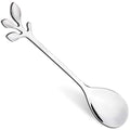 12-Pack Stainless Steel Creative Coffee & Dessert Spoons, 4.8 Inches (Silver, Style 4) - color: Sliver,Style 4