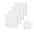 Transparent Sticky Notes - 3x3 inch Clear Sticky Notes Waterproof Self-Adhesive Translucent Sticky Note Pads for Books Annotation, See Through Sticky Note (200 Sheets) - color: Transparent 200 Sheets