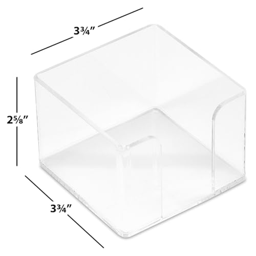 Current Camping Personalized Note Sheets in a Cube - 400, 3.38 x 3.38, Loose Sheets in 2.75" Tall Clear Acrylic Box - color: Camping