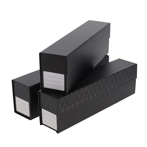 BCW QuickFold Card Boxes for Toploaders and Magnetics, Magnetic Lid, 3 Pack - size: 3 Pack