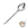 KINGSTONE 24-Piece Hammered Teaspoons Set, 7.06-Inch 18/10 Stainless Steel - size: 24-Piece