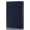 BOBO RABBIT Softcover Lined Notebook 348 Pages Vegan Leather Thick Journal - color: Blue