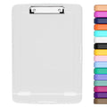 Hongri Clipboard with Storage with Pencil Case, 8.5 x 11 Storage Clip Board - color: Translucent