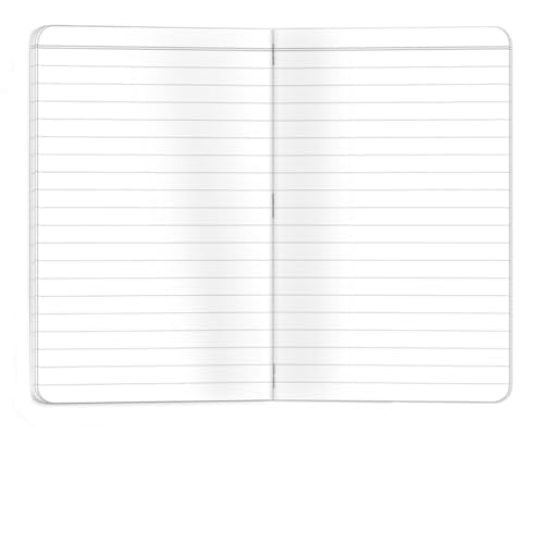 Elan Publishing Company The Indestructible, Waterproof, Tearproof, Weatherproof Field Notebook - 3.5"x5.5" - Combo Colors - Lined Memo Book - Pack of 4