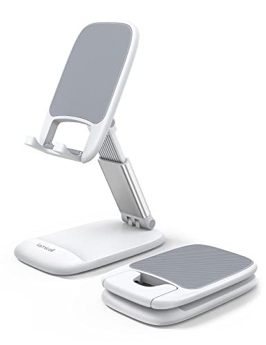 Lamicall White Cell Phone Stand for Desk, Phone Holder - color: 1-White