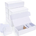 Trading Card Storage Box, 8-Pack 600 Count Cardboard TCG & Sport Card Box - size: 8 piece 10in for Standard