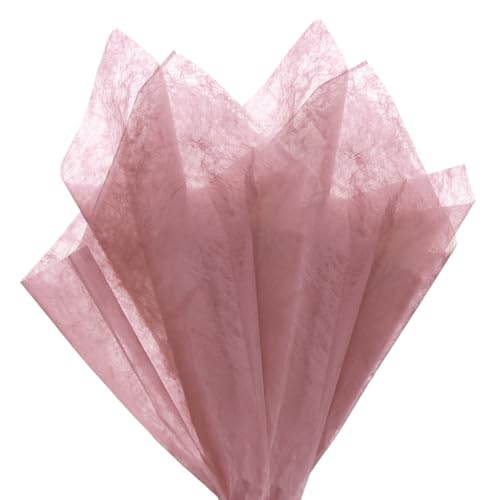 M METERXITY 76-Sheet Korean Cotton Wrapping Flower Paper, 11.8 Inch/ 30cm Waterproof Floral Wrapping Cotton Paper for Bouquets/Gift Packaging [Dark Pink] - color: Dark Pink