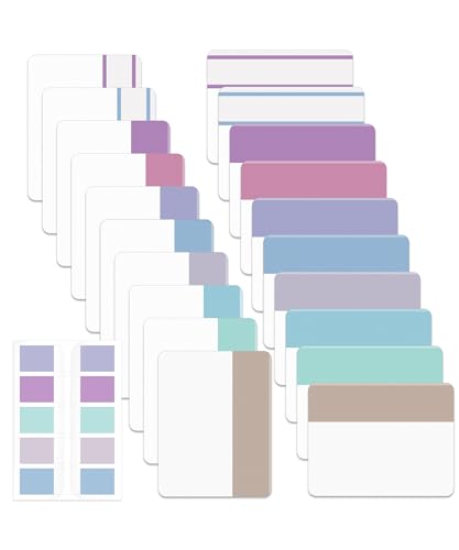 Mr. Pen- Sticky Index Tabs, 500 Pcs, 21 Sets, Morandi - color: Morandi