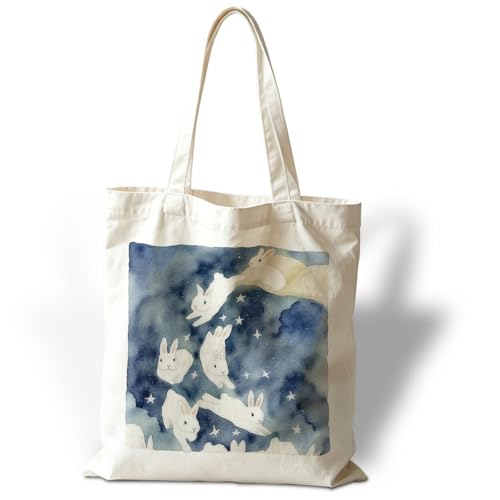 Funny Canvas Tote Bag, Reusable Shoulder Grocery Bag, Holiday Gift Bags for Friends, 13.7x15.7 inch - color: Style 24