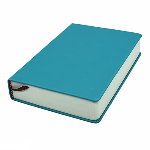 Thick Sketchbook 660 Pages Notebook Soft Faux Leather Cover Journal 80GSM Paper Notepad Drawing Book Memo Writing Sketch Pad Diary Notebook - color: Blue, size: A5