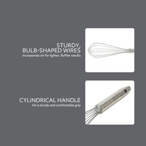 Sur La Table Kitchen Essential Steelhaus 1 Piece 12" Stainlees Steel Balloon Whisk - size: Balloon Whisk