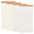 PATIKIL Portable Field Notes, 4 Pcs Small Notepads 50 Sheets Pocket Notebooks Memo Books to Do List Organizer Planner Daily for Work Office Journey, Grid/Blank - style: Grid/Blank