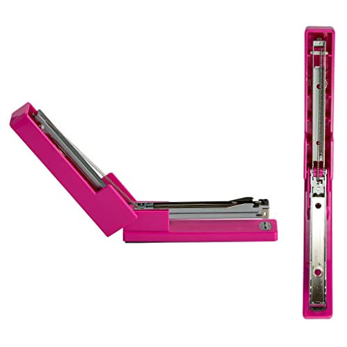 JAM PAPER Modern Desk Stapler - Pink - Sold Individually - color: Pink, size: Pack of 1