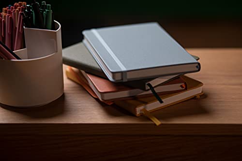ANECDOTE. Lined Journal Notebook,192 Pages, A5 size: 8.3" x 5.4"| Hardcover - color: Black, size: 8.3" x 5.4"