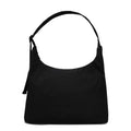 FASTFAIRY Nylon Shoulder Bag: Lightweight Adjustable Strap - color: Large-black, size: Large