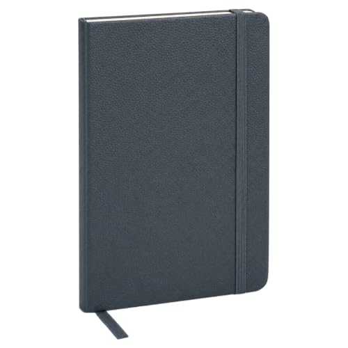 Leather Notebook, Writing Journal, Twilight Gray - color: Twilight Gray, size: Large