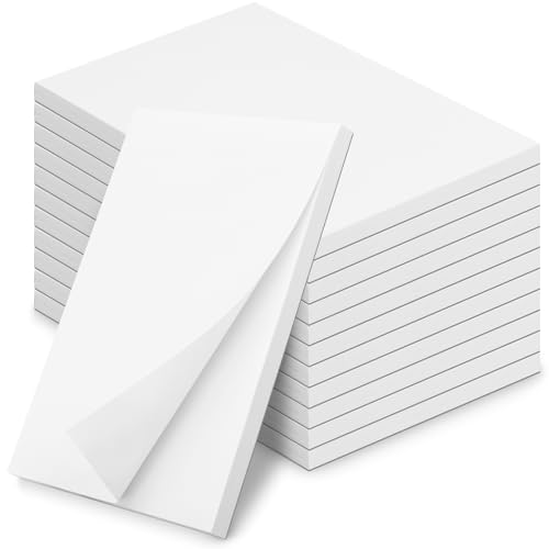 Hoiny 12 Pack Note Pads 4x6, Blank Server Notepad, Small Memo Scratch Paper - style: 12 Pack