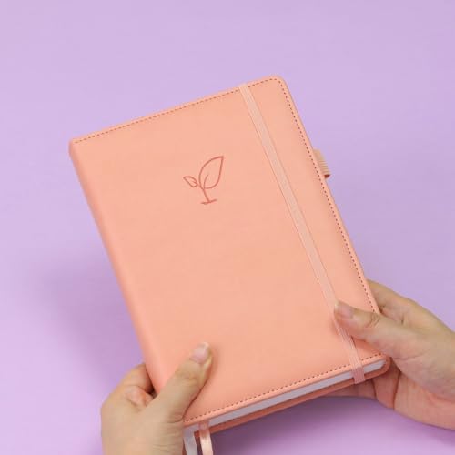 Hoci Poci 400 Pages Lined Journal Notebook, 5.8" x 8.4", Pink - color: Pink, size: Lined-400 Pages (5.7"×8.3")