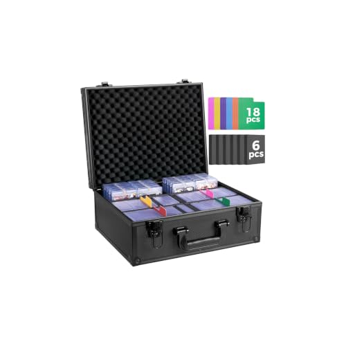 Trading Card Storage Box for 3" x 4" Top Loaders 610+, Sports Cards Case - size: Holds 610+ Top Loaders