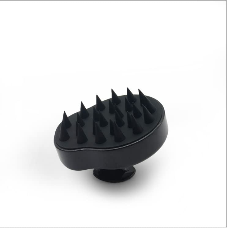 Shampoo Brush Hair Scalp Scrubber Head Massager for Stress Relax Hair Growth, Shower Hair Brush for Women Men Kids,Scalp Scrubber with Soft Silicone Bristles for Hair Growth & Dandruff Removal