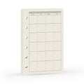 Planner Refill, Pocket Notebook, Month Tracker Binder Refills for 6 Holes Filofax/Personal Journal, 100Gsm Quality,45sheets/90pages A7 Refill, 4.84 x 3.23'', Harphia - color: Monthly Plan, size: A7