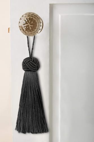 BEL AVENIR 8 Pcs Elegant Polyester Key Tassel Colorful Craft Tassels Charms - color: Rubber Pink-new
