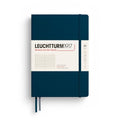 LEUCHTTURM1917 - Notebook Hardcover Medium A5-251 Numbered Pages for Writing and Journaling - Thinking Ahead (Ruled Paper, Deep Sea) - color: Deep Sea, style: Ruled