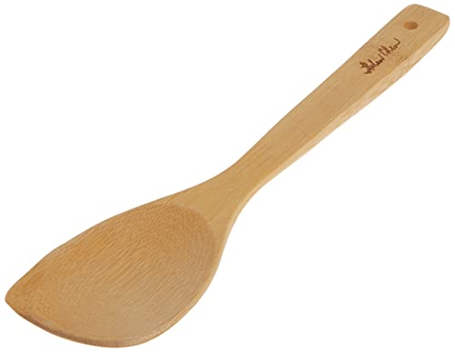 Helen’s Asian Kitchen Bamboo Kitchen Corner Spoon Cooking Utensil, 12-Inch - style: 12-Inch, Corner Spoon