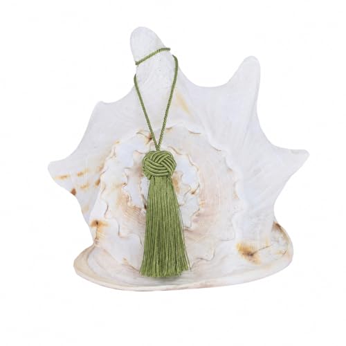 BEL AVENIR 8 Pcs Elegant Polyester Key Tassel Colorful Craft Tassels Charms - color: Green