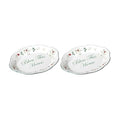 Pfaltzgraff Winterberry Bless This House Plate - 11-Inch (Pack of 2) - size: 10.5 x 8.5 inch (Single) (Pack of 2), style: Serving Platter