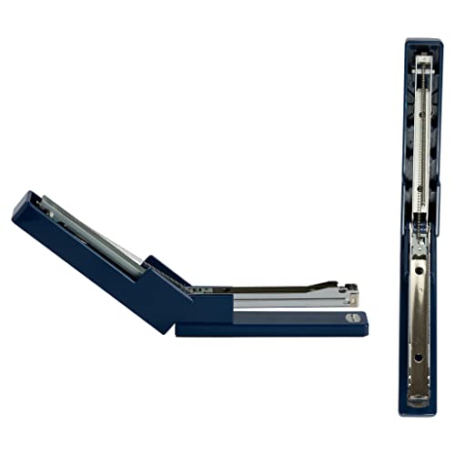JAM PAPER Modern Desk Stapler - Navy Blue - Sold Individually - color: Navy Blue, size: Pack of 1