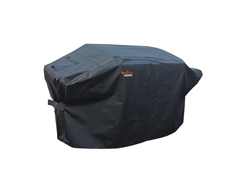 Griddle Cover for Blackstone 28" Griddle Cooking Station with Hood, Waterproof Fabric Flat Top Gas Grill Cover, Black - size: 60"L x 26"W x 30"H