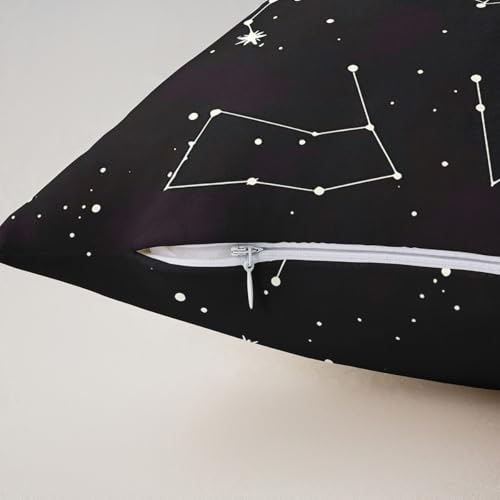 Feelyou Outer Space Constellation Throw Pillow Cover 1 Piece 16"x16" - color: Multi 06, size: 16" x 16" (Pack of 1)