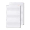 Notsu To Do List Small Desk Notepad 2 Pack 3.9" x 6.3" - size: 3.9" x 6.3", style: To-Do