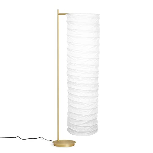 Paper Floor Lamp Shad Japanese Style Standing Lamps Protector Cover Replacement Decorative Lampshade for Bedside Hotel Floor Lamp