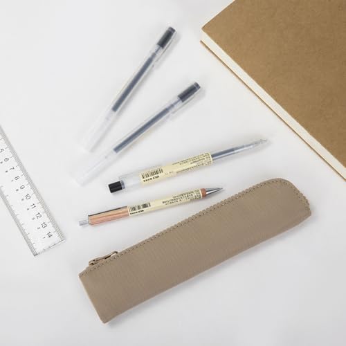 Slim Pencil Case Small Pencil Pouch Pen Case (Royal Blue/Oxford) - color: Royal Blue