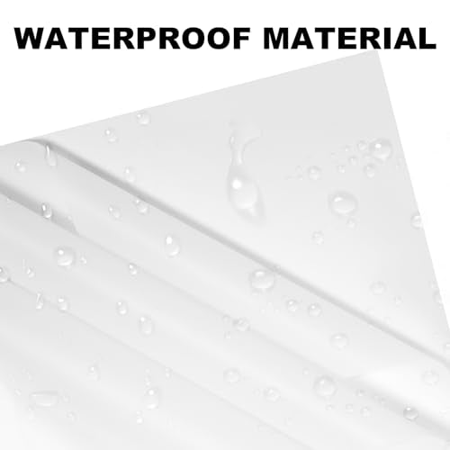 CCIJESW 20 Sheets Flower Bouquet Wrapping Paper Korean Floral Pure White - color: 001-Slightly Transparent White
