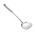 Wok Spatula,Stainless Steel,Long Handle Wok Utensils,Silver/14.7Inch - style: Wok Spatula