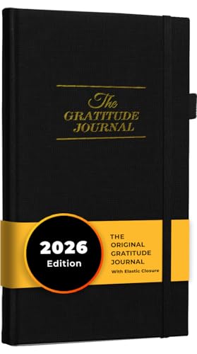 The Gratitude Journal - Inspire Thankfulness, Mindfulness, Positivity, Happiness, Affirmation, Productivity & Self Care - Undated Daily Reflection & Gratitude Journal for Women & Men - Upgraded with - color: Black